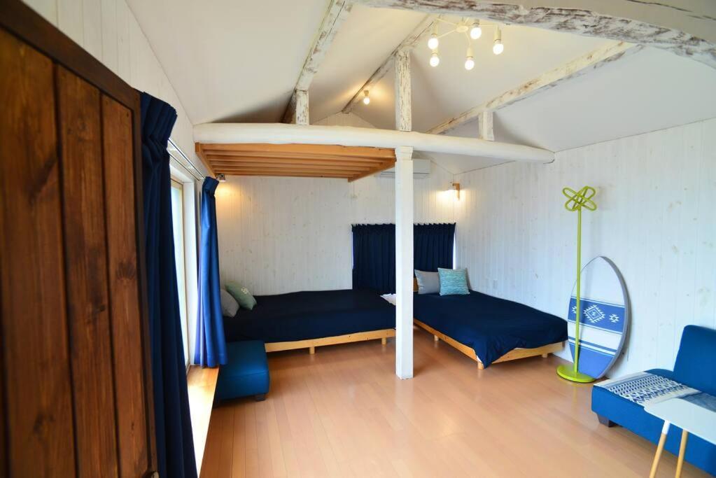 佐渡 ビーチまで0分 1客のみ オーシャンビュー Beach Side House ウッドデッキ Sado Zewnętrze zdjęcie